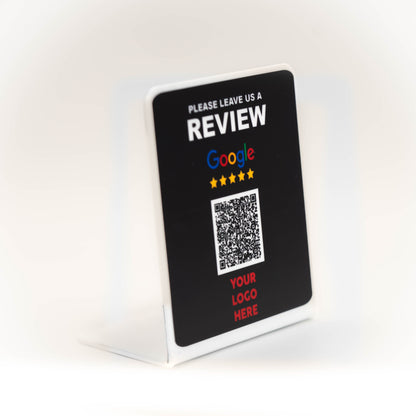 Custom Logo Google Review Sign
