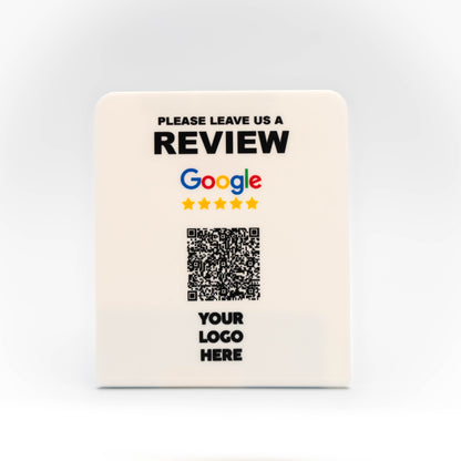 Custom Logo Google Review Sign