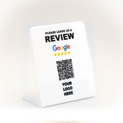 Custom Logo Google Review Sign