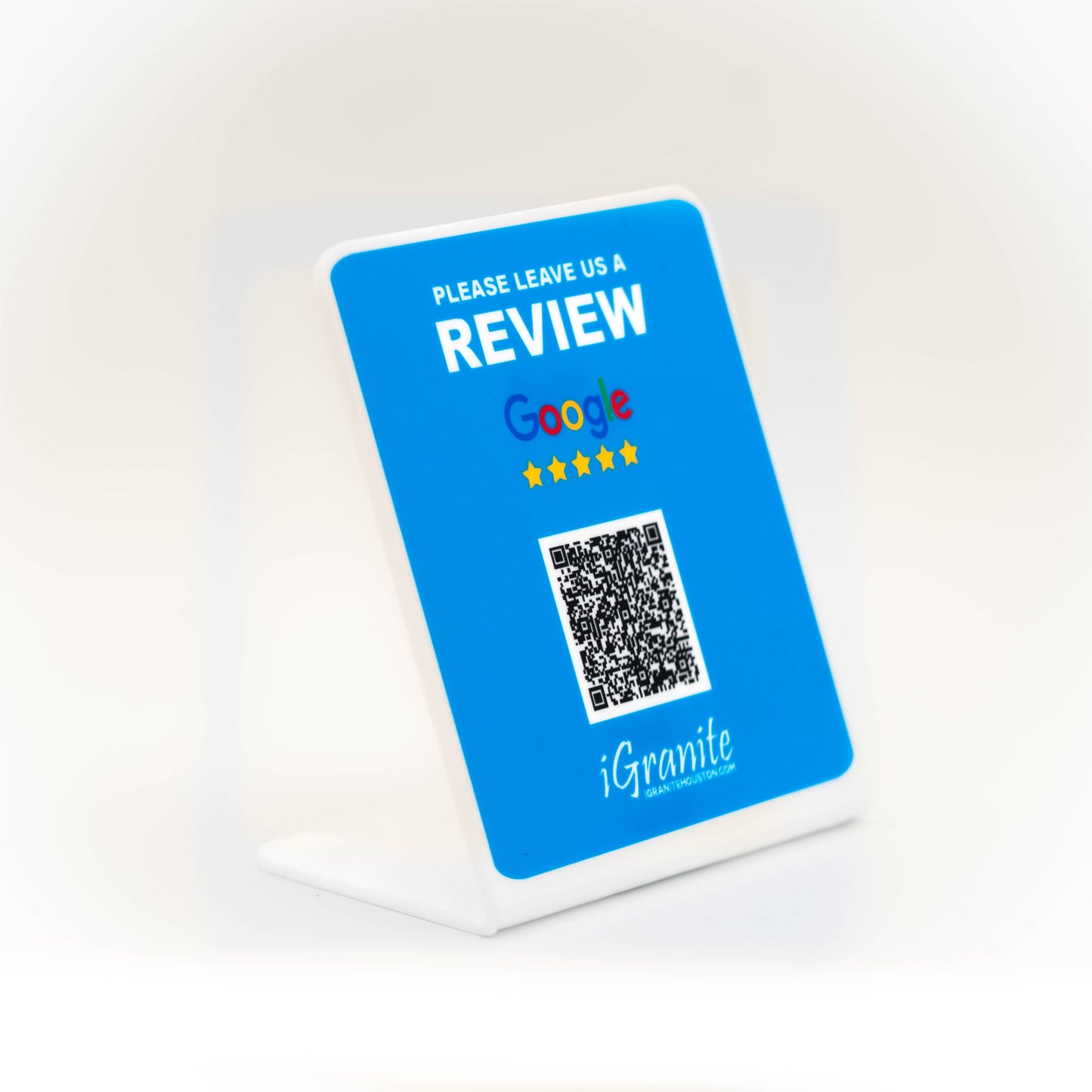 Custom Logo Google Review Sign