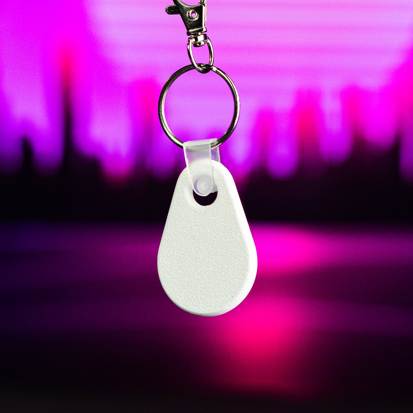 Basic Nerdy Tag  Key Chain * Use Discount Code "FREETAG" at checkout