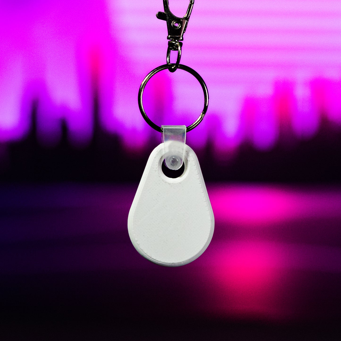 Basic Nerdy Tag  Key Chain * Use Discount Code "FREETAG" at checkout