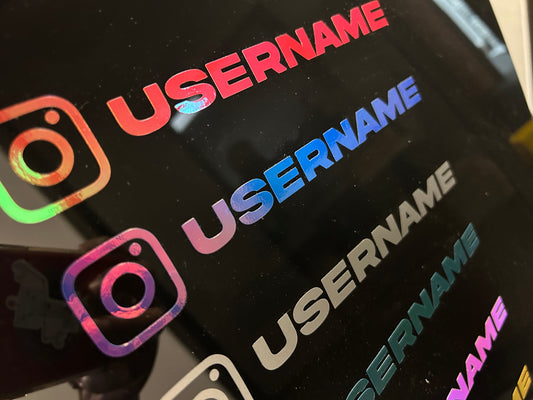 Vinyl Text sticker
