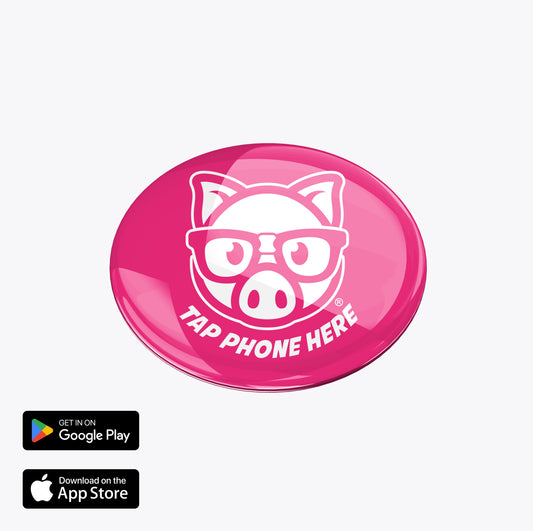 Nerdy Tap Button Tag