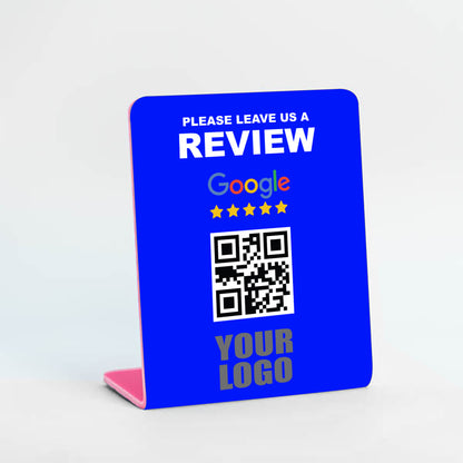 Google Review Stand With Your Logo