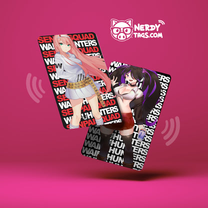 Custom NFC Plastic Cards – Upload Your Own Image or Logo